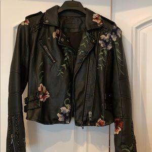 Floral crop jacket From Bloomingdales